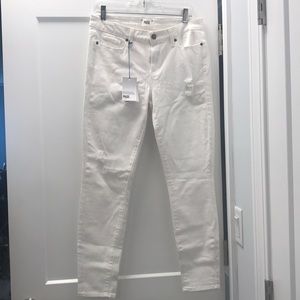 NWT PAIGE Denim Verdugo Ankle Jeans w/ distress 31